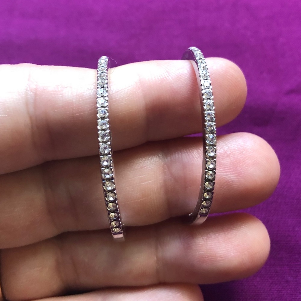 Lia Sophia Hoop Earrings